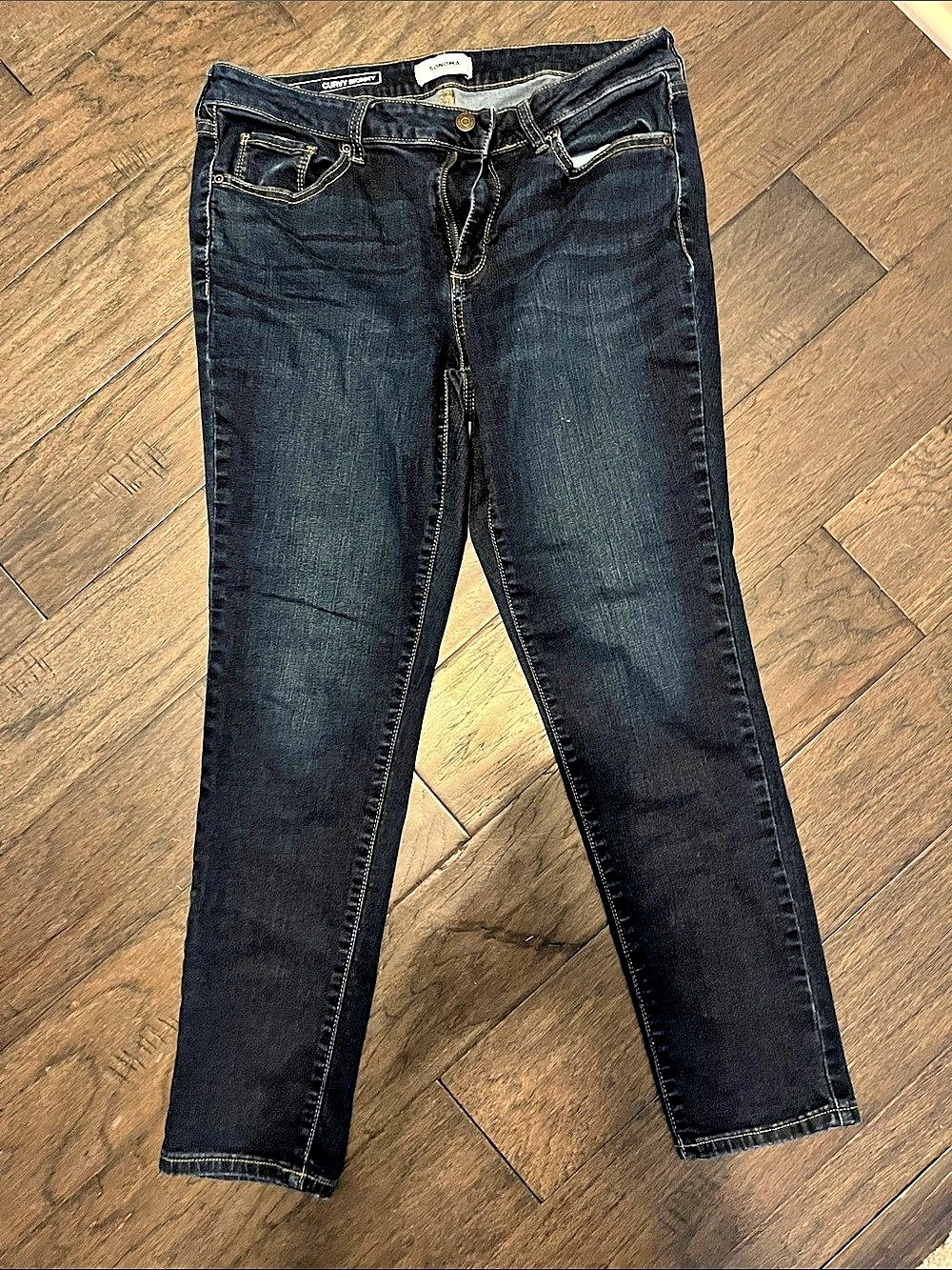 Sonoma Jeans Skinny Jeans Waist 12curvy blue